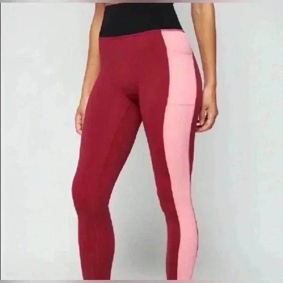 Fourlaps Plyo Workout/Lounge 2-toned Leggings SIZE XS. NWT - Picture 4 of 10